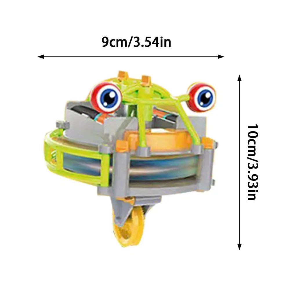 Novelty Magical Tumbler Unicycle Robot Electric Toy Tightrope Walker Balance Spin Car Assembling Interesting Gifts for Boys Girl
