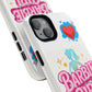 Barbie Girl Tough Magnetic Phone Case — Cute Pastel Silhouette Design