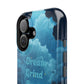 Impact-Resistant Case — "Dream Grind Repeat" Cityscape Phone Cover