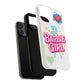 Barbie Girl Tough Magnetic Phone Case — Cute Pastel Silhouette Design