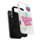 Barbie Girl Tough Magnetic Phone Case — Cute Pastel Silhouette Design