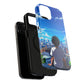 Phone Case — "Built Different" Anime Cityscape Impact-Resistant Case