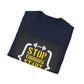 Motivational Fitness T-Shirt — “Stop Thinking Start Doing” / No Days Off