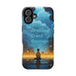 Impact-Resistant Case — "Dream Grind Repeat" Cityscape Phone Cover
