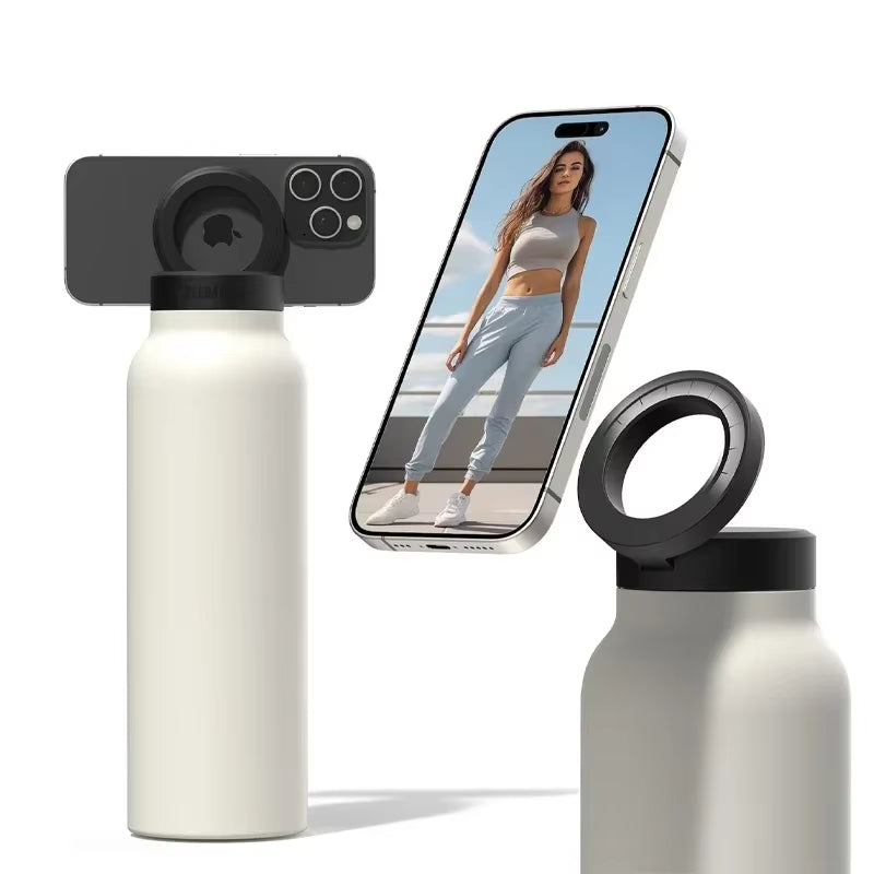 Stay Hydrated On-The-Go — Magnetic Water Bottle 🚴‍♂️ Magnetic Phone Holder | 🥤 Insulated | 💪 Premium 304 Stainless  • Arrives in 3–10 Days