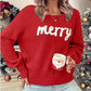 Knitted Women Crew Neck Sweater Loose Pullover Female Jumper Elegant Spring Warm Spring New Year Trendy Christmas Sweater