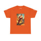 Heroic Iron Suit Graphic Tee — Futuristic Superhero Illustration T-Shirt