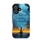 Impact-Resistant Case — "Dream Grind Repeat" Cityscape Phone Cover