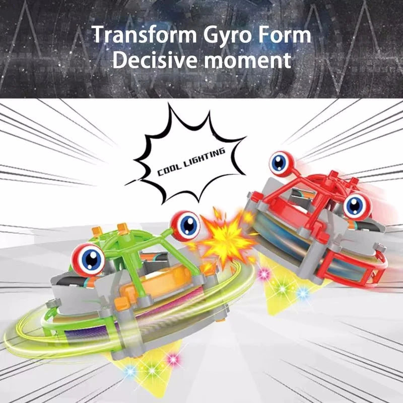 Novelty Magical Tumbler Unicycle Robot Electric Toy Tightrope Walker Balance Spin Car Assembling Interesting Gifts for Boys Girl