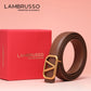 [With Gift Box] One fashionable women's belt, made of split cowhide, perfect as a Valentine's Day or Christmas gift.