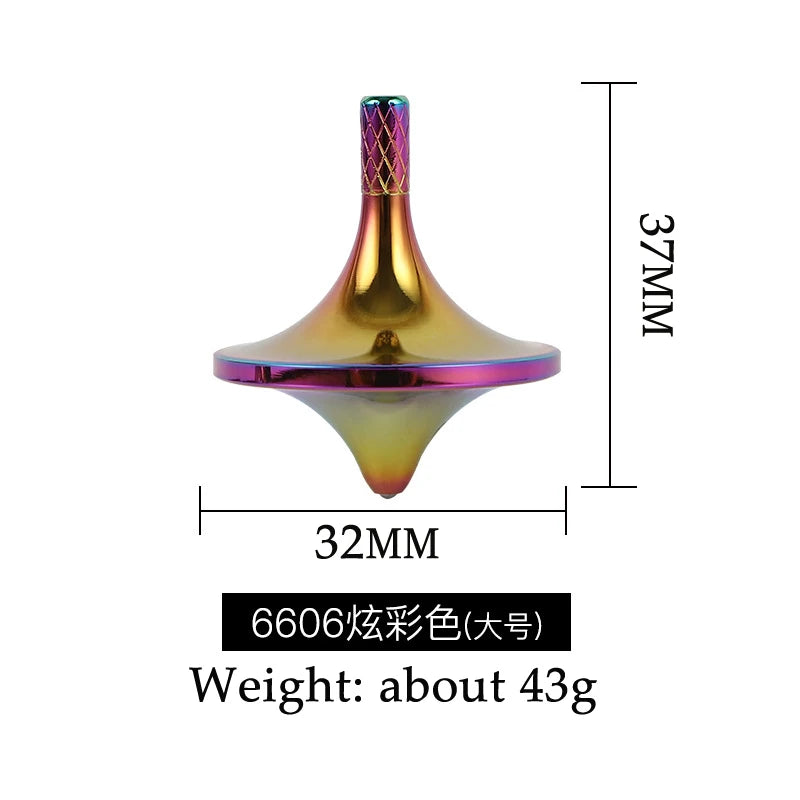 Finger Spinner Toy Gyroscope Metal EDC Fidget For Anxiety Autism ADHD Brinquedos Para Alívio Do Estresse Antiestress Ansiedad