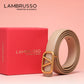 [With Gift Box] One fashionable women's belt, made of split cowhide, perfect as a Valentine's Day or Christmas gift.