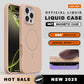 Magnetic Phone Case For iPhone 15 14 16 Plus 16E 11 12 13 16 Pro Max Magsafe Liquid Silicone Official Charging Protector Cover