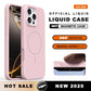 Magnetic Phone Case For iPhone 15 14 16 Plus 16E 11 12 13 16 Pro Max Magsafe Liquid Silicone Official Charging Protector Cover