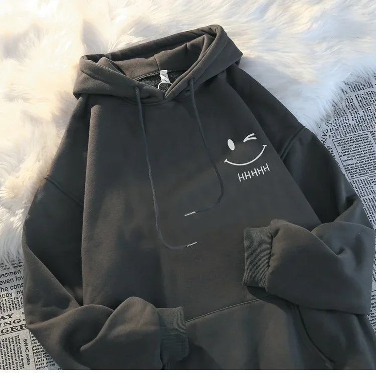 An interesting men's hoodie a casual and fashionable men's sweatshirt a comfortable and loose sweatshirt from Harajuku USA