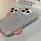 Glitter Bling Gradient Hard PC Thicken Case For iPhone 17 11 12 13 14 15 16 Pro Max Mini Plus X XR XS Shockproof Bumper Cover