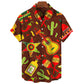 Vintage Men's Shirt Mexican style 3D Print Men's Clothing Summer  Casual Hawaii Beach Hawaiian Harajuku Fashion Holiday Shirt
