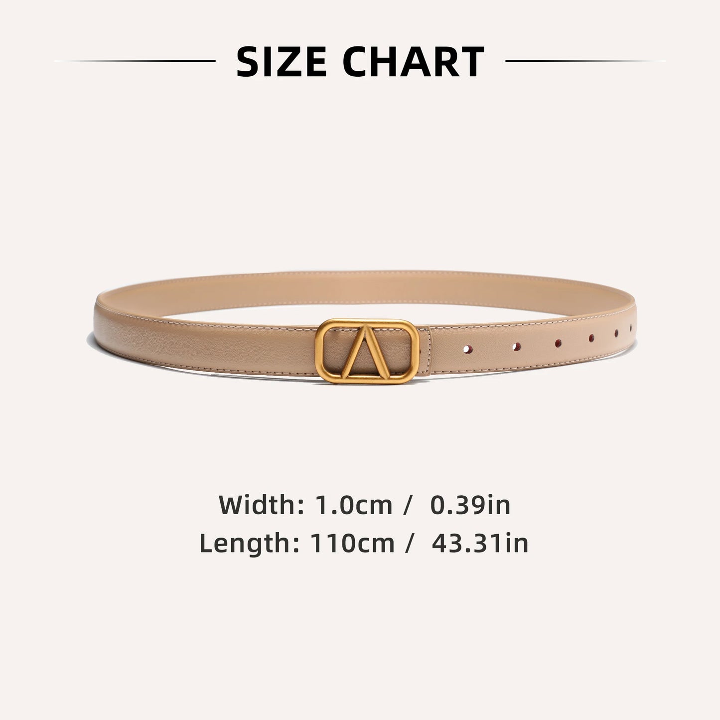 [With Gift Box] One fashionable women's belt, made of split cowhide, perfect as a Valentine's Day or Christmas gift.