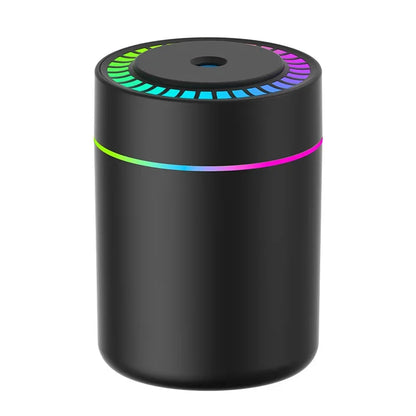 Powerful and Efficient Air Humidifier 180ML Aromatherapy Aroma Diffuser Essential Oil with Colorful Lights for Home Car Bedroom