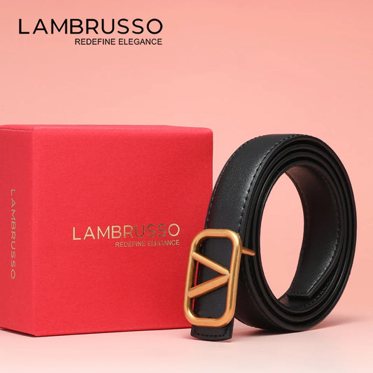 [With Gift Box] One fashionable women's belt, made of split cowhide, perfect as a Valentine's Day or Christmas gift.