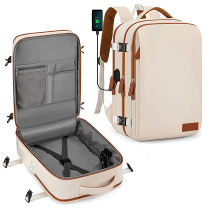 Casual Versatile Mens Oxford Cloth Backpack