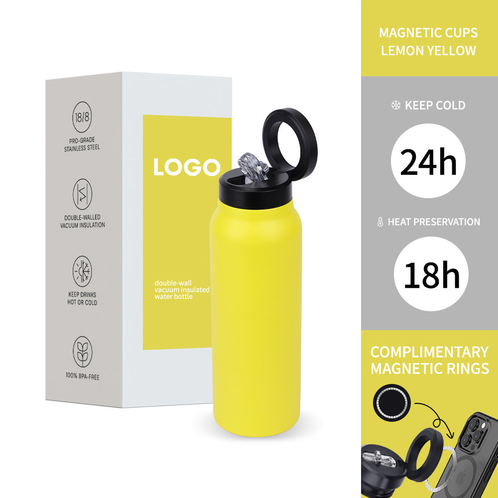Stay Hydrated On-The-Go — Magnetic Water Bottle 🚴‍♂️ Magnetic Phone Holder | 🥤 Insulated | 💪 Premium 304 Stainless  • Arrives in 3–10 Days