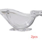 Manual Lemon Juicer Transparent Acrylic Elegance Bird Shape Lemon Slice Squeezer Kitchen Tools Gadgets